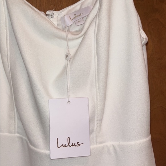NWT!💞 Lulus Sweetest Thing White Maxi Dress - Size Medium - Picture 3 of 5